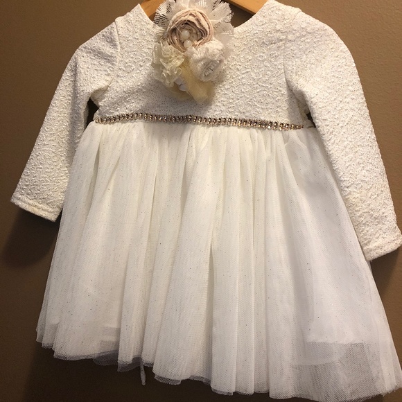 Holiday dress with headband - Picture 1 of 9